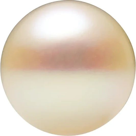 4-4.5 mm Near Round Half-drilled AA White Freshwater Cultured Pearl