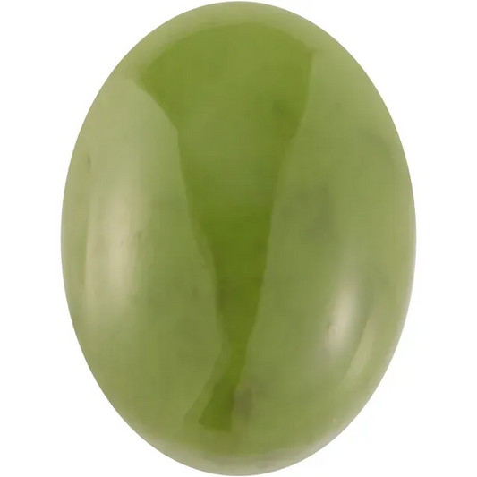 7x5 mm Oval Cabochon Natural Nephrite Jade